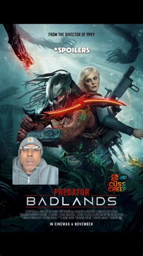 10K views · 192 reactions | Quick spoiler review of Predator: Badlands #cuss_creep_tv #moviereview #movie #film #cinema #liltrap3x | Reverendcusscreep | Facebook