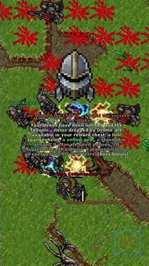 First Lion Item!!! - Tibia - Bosses