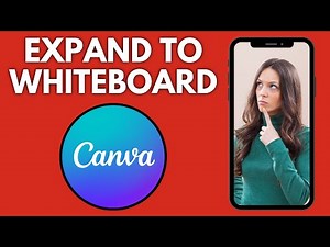 How To Expand To Whiteboard On Canva (Desktop) | Step By Step Guide - Canva Tutorial