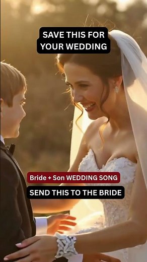 Bride’s Emotional Tribute to Her Son 🤍 Wedding Song That Will Make You Cry