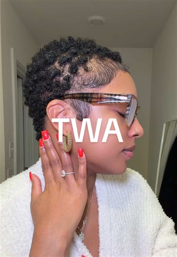 TWA Hairstyle Ideas for Short Natural Hair