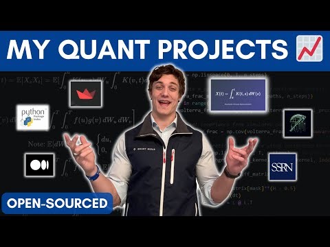5 Projects that Made me a Quant