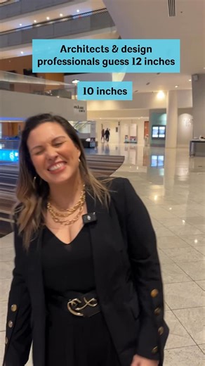 The American Institute of Architects on Instagram: "Tape measure challenge 📏 Turns out ‘eyeballing’ a foot is harder than it looks… #AIAWLS"