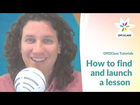 Intro: how to find and launch a lesson immediately
