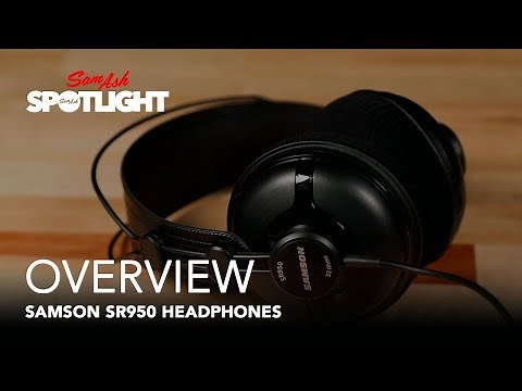 Samson SR950 Studio Reference Headphones | Unboxing