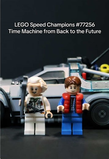Come build the LEGO Speed Champions 77256 Time Machine from Back to the Future with me!⚡️⏰ I didn’t waste any time building this from today’s massive LEGO drop! Open to any tips/tricks for future LEGO timelapse videos 😬 #lego #legos #backtothefuture #legospeedchampions #legocollector