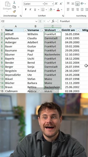 The FASTEST way to filter directly in Excel spreadsheets
