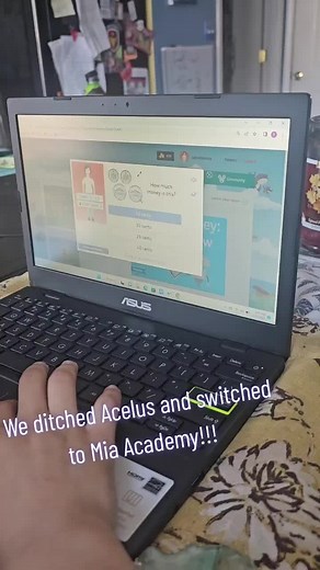 We canceled Acelus and started using Mia Learning Academy. Best decision I've made curriculum wise! If you're contemplating which program to use for homeschooling, hands down, Mia Academy over the others I've seen! #homeschool #homeschooling #homeschoolersoftiktok #miaacademy #homeschoolcurriculum #curriculumreview