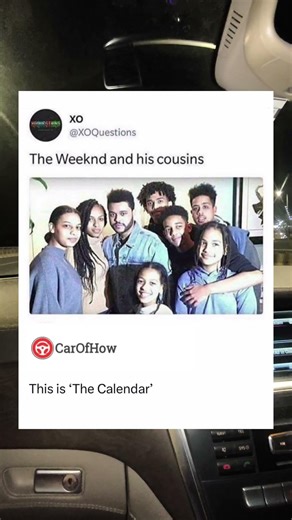The Weeknd With His Cousins Looks Like a 2009 Calendar 😭💀