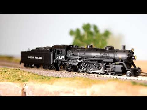 Broadway Limited N Scale Mikado 2-8-2 Unboxing and Test Run