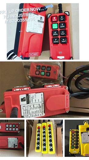 Crane Radio Remote Control | Wireless Crane Operation System