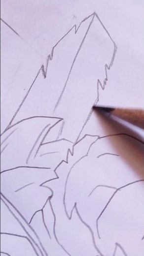 ✨How to draw trunks Ssj4✨ #dbs #ssj4 #trunks #@sivam_arts