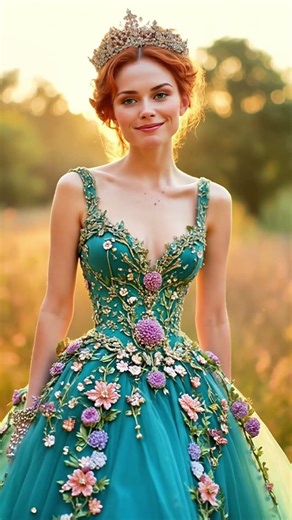 ✨ Valentino Royal Diamond Spring: Princess Gown – A Symphony of Radiant Blooms & Noble Vitality ✨💎