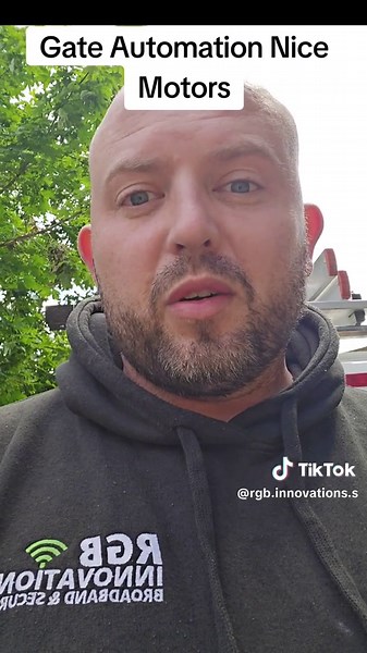 Get in touch for your gate Automation. Installed is a NICE gate automation system with double photocell to prevent crushing of a vehicle. linked to the Dahua villa station for two way calls and remote unlock of the gate. #gateauto #fyp #homesecurity #fypage