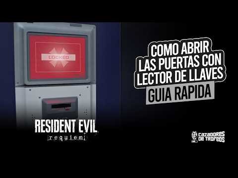 Resident Evil Requiem – Cómo abrir las puertas con lector de llaves (Ubicación Llave Magnética)
