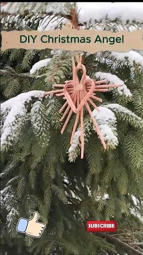 Handmade Angel Ornament Everyone Will Ask About #Crafts #DIY