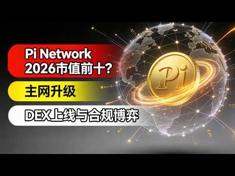 Pi Network 2026年惊天变局！主网升级、DEX 上线与合规博弈，三大催化剂能否引爆百倍涨幅？🔥