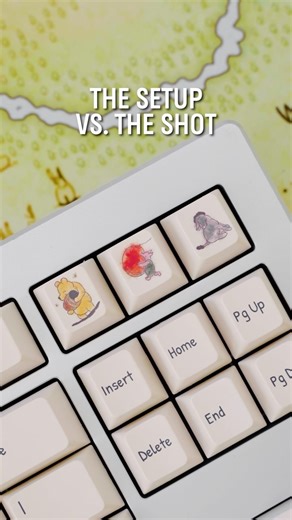 5.4K views · 12 reactions | CRYING SCREAMING THROWING UP AT HOW CUTE THIS IS  #WinnieThePooh #Pooh #Drop #DropStudio #Keyboard #MechanicalKeyboard #Setup #CustomKeyboard | Drop | Facebook