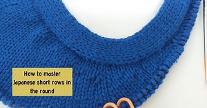 Japanese Short Rows In The Round - Stylishknitting