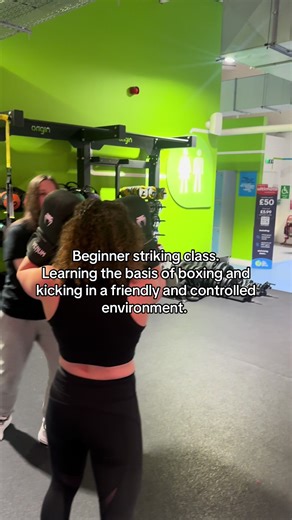 Beginner Striking Class at The Gym Group