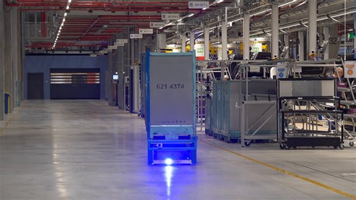 Das neue BMW Group Werk Debrecen mit der Serienproduktion des BMW iX3 - Logistik