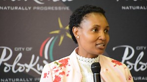 #Polokwane Executive Mayor Cllr @NkadimengThembi addressed learners from six schools in the City cluster that participated in today's Smart Hackathon project held at Westenburg Community Hall. The learners are from Noordelande, Kuschke, Tom Naude, Taxila and Westenburg Schools. She said the Smart Hackathon links to the six pillars of our municipality. We have adopted as the municipality 2030 smart city vision. We aspire that by 2030, we will be closer to being a paperless municipality. "Smart pe