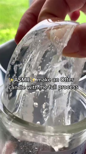 DIY Sea Otter Candle Making Tutorial 🦦💙