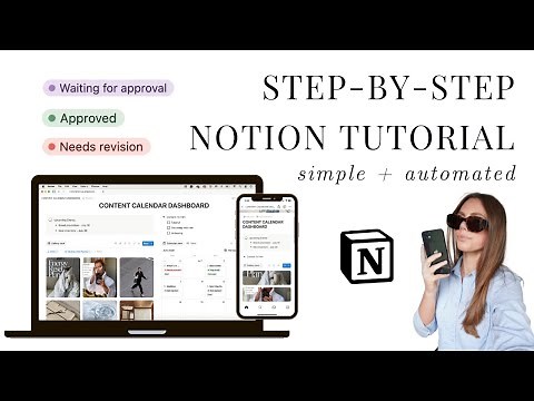 How to Get a Feed View in Notion 💻🤍 | Simple Content Calendar for Social Media Planning