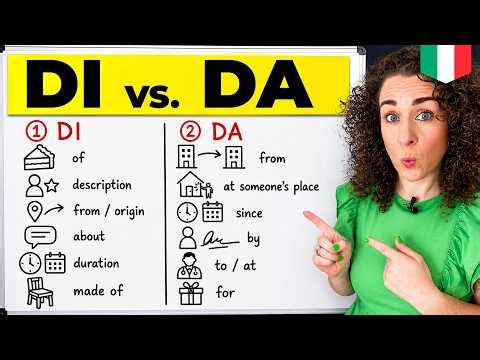 The ONLY Video You Need To Master DI & DA (Italian Prepositions)