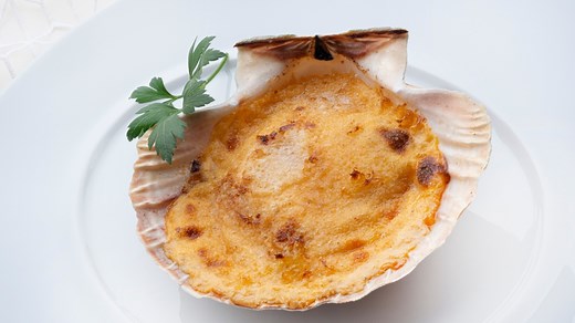 Receta "de restaurante de lujo", de Karlos Arguiñano: vieiras gratinadas