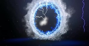 Electric Energy Ring Logo Reveal Introduction