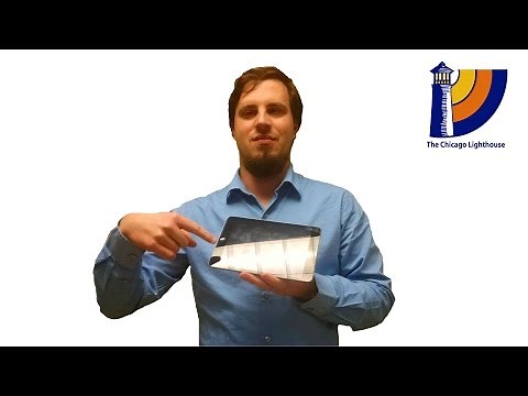 Demonstration of the KNFB Reader App by Peter Tucic