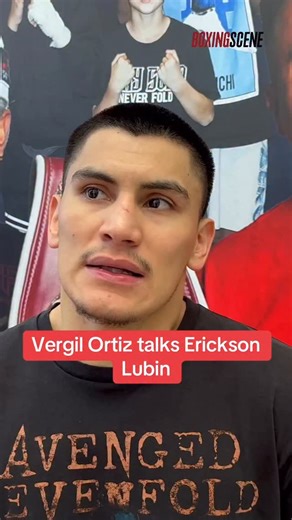Vergil Ortiz details the dangers of fighting a desperate Erickson Lubin. #boxing #boxingnews #vergilortiz #ericksonlubin | BoxingScene.com
