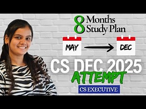 CS EXECUTIVE DECEMBER 2025 ROADMAP | Study strategy, Syllabus & Smart tips | Jiya Vijayvargia