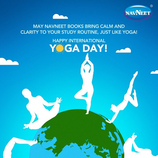 1K views | Find balance in your studies with Navneet Books, inspired by the serenity of Yoga Day. May your learning journey be as tranquil as it is enriching! #Navneet #Navneeteducation #InternationalYogaDay #Studies #Education | Navneet | Facebook