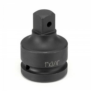 Grey Pneumatic 1" F x 3/4" M Adapter w/ Friction Ball Socket (4008AB)