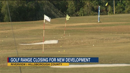 Riverview golf range is out, new developments moving in