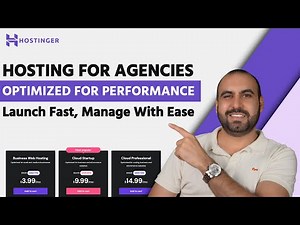 Accelerate your Agency with Professional Web Hosting from Hostinger