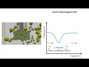 Cyclic Voltammetry - a molecular scale representation