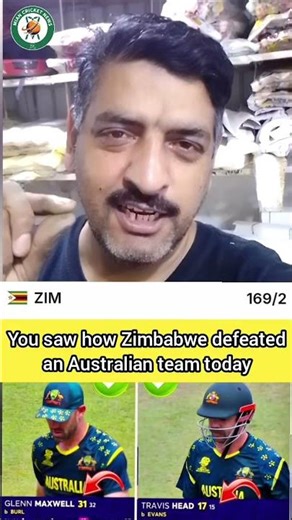 Zimbabwe’s Historic Win Over Australia – Match Analysis in 60 Seconds! #Shorts| #cricketdiscussion