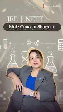 Mole Concept Shortcut Formula 🔥|JEE & NEET Chemistry |Fast Numericals #shikshabydeeksha #jee #neet