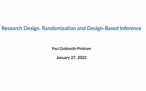 Lecture 2_ Research Design, Randomization and Design-Based Inference