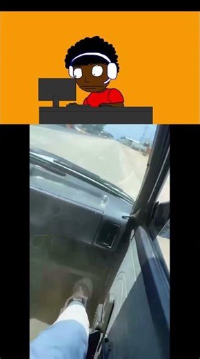 Pointing and disappearing #memes #animanik #animation #animatin #humor #animatry #automobile #ani...