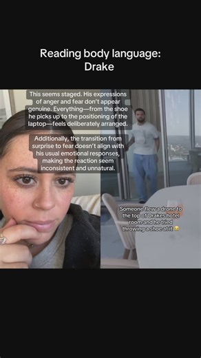 Valerie Villar | Body language of Drake #thegirlwhoanalyzes #psychology #bodylanguage #drake | Instagram