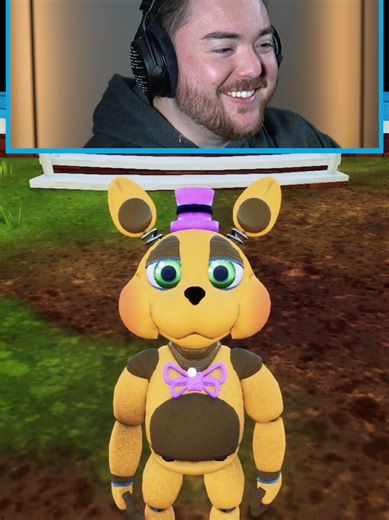 BABY FAST FREDBEAR MOD!!! Watch the full video on the channel Dakblake on Saturday! #funny #horror #helloneighbor #fnaf #gaming