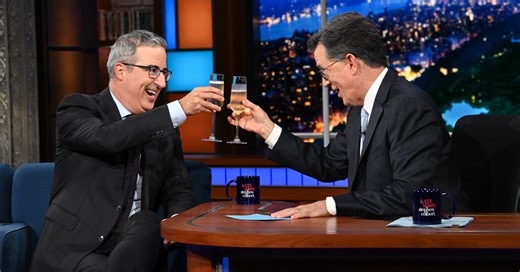 Stephen Colbert Starts the Final ‘Late Show’ Season With a Toast