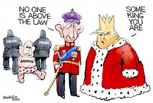 Editorial cartoons for Feb. 22, 2026: Epstein’s stain spreads, Jesse Jackson dies