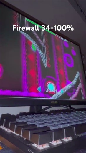 Firewall 34-100% (Insane Demon) #geometrydash