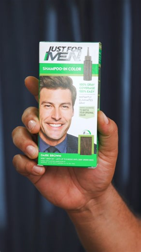 69K views · 133 reactions | When second-puberty hits, Shampoo-in Color easily eliminates those scattered grays in just 5 minutes. Try it, man! | Just For Men | Facebook