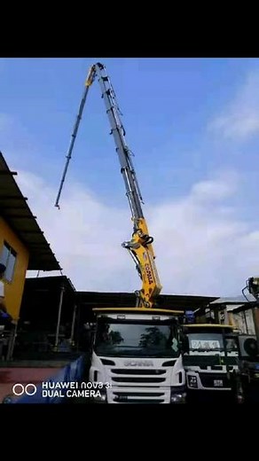 随车吊＃全新高馬-COPMA-＃配瑞典马尔默＃🐔乸（SCANlA）斯堪尼亚#起重机#工程机械设备 #千千阙歌